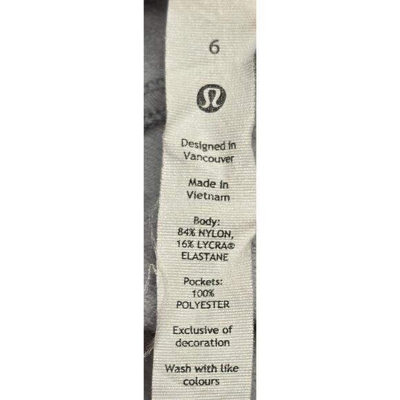 Lululemon Ready To Rulu High Rise Joggers Size 6 Gray Casual Cropped Stretch - Picture 7 of 10